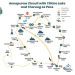 annapurna circut trek map